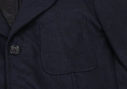 COMME des GARCONS SHIRT 14AW Wool Blend Jacket Navy Size S