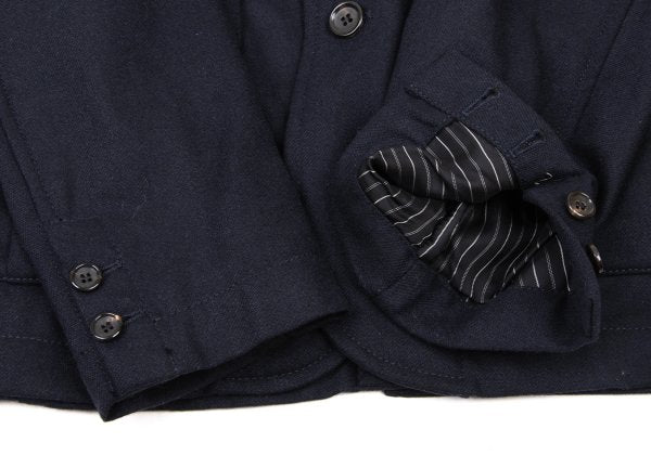 COMME des GARCONS SHIRT 14AW Wool Blend Jacket Navy Size S