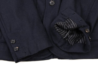 COMME des GARCONS SHIRT 14AW Wool Blend Jacket Navy Size S