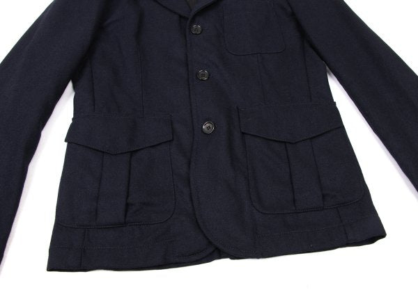 COMME des GARCONS SHIRT 14AW Wool Blend Jacket Navy Size S
