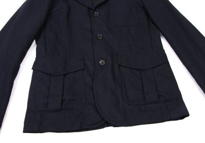 COMME des GARCONS SHIRT 14AW Wool Blend Jacket Navy Size S