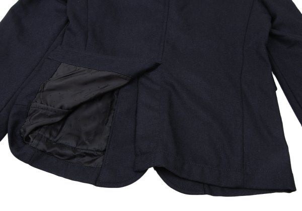 COMME des GARCONS SHIRT 14AW Wool Blend Jacket Navy Size S