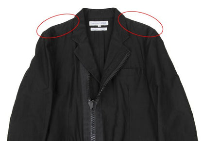 COMME des GARCONS SHIRT 04SS Cotton Zip Jacket Black Size S