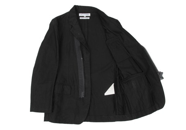 COMME des GARCONS SHIRT 04SS Cotton Zip Jacket Black Size S