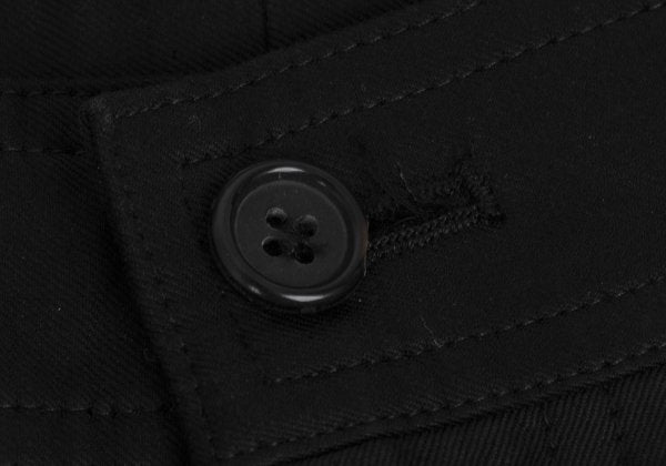 COMME des GARCONS SHIRT 04SS Cotton Hem Design Black Size S