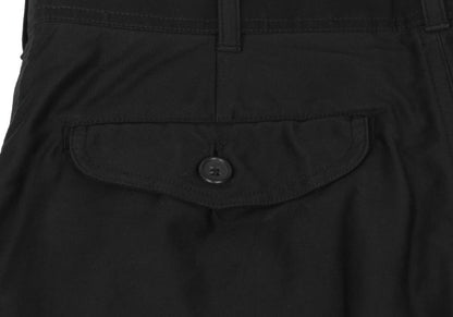 COMME des GARCONS SHIRT 04SS Cotton Hem Design Black Size S