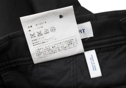 COMME des GARCONS SHIRT 04SS Cotton Hem Design Black Size S