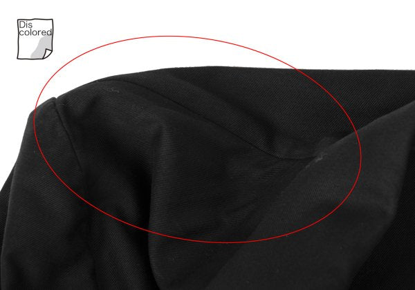 COMME des GARCONS SHIRT 04SS Cotton Hem Shirt Black Size S