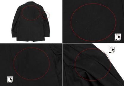 COMME des GARCONS SHIRT 04SS Cotton Hem Shirt Black Size S