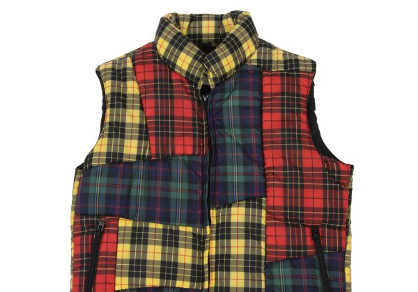 COMME des GARCONS SHIRT 10AW Check Vest Multi Size XS