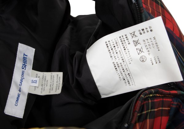 COMME des GARCONS SHIRT 10AW Check Vest Multi Size XS