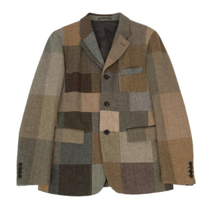 COMME des GARCONS HOMME DEUX Herringbone Jacket Beige Size M