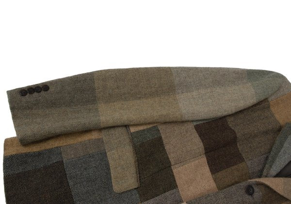 COMME des GARCONS HOMME DEUX Herringbone Jacket Beige Size M