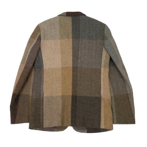 COMME des GARCONS HOMME DEUX Herringbone Jacket Beige Size M