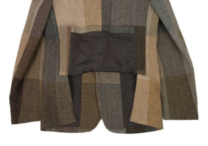 COMME des GARCONS HOMME DEUX Herringbone Jacket Beige Size M