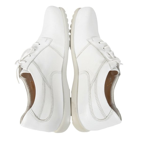 BIRKENSTOCK Portland Leather Sneakers White Size 26cm