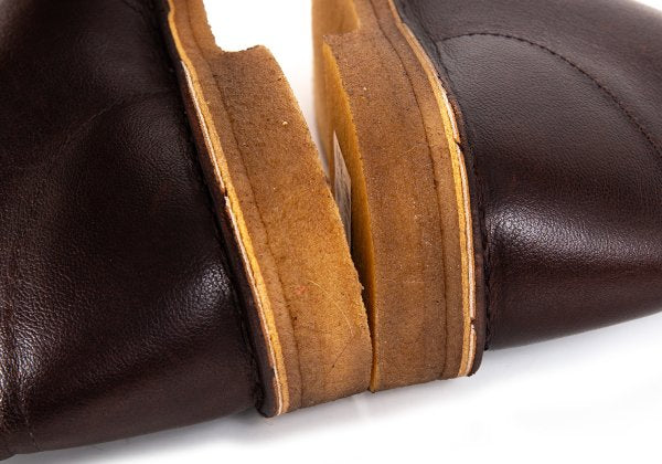 Clarks Brown Leather Desert Chukka Boots Size 25.5cm