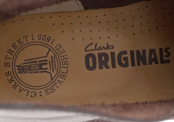 Clarks Brown Leather Desert Chukka Boots Size 25.5cm