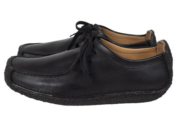 Clarks Natalie Leather Sneakers Black Size UK7 (26cm)