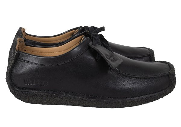 Clarks Natalie Leather Sneakers Black Size UK7 (26cm)