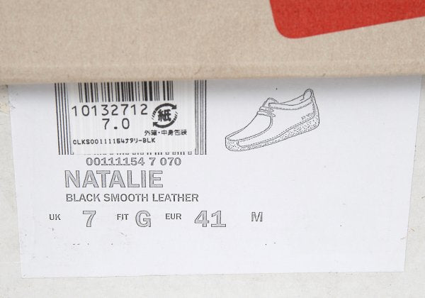 Clarks Natalie Leather Sneakers Black Size UK7 (26cm)