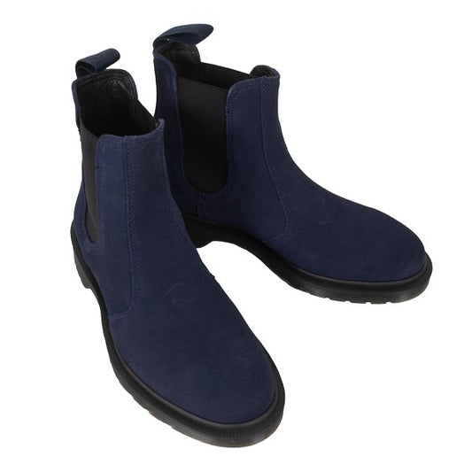 Dr.Martens Suede Chelsea Boots Blue Size UK7 (26cm)