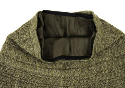 yoshie inaba Wool Cable Knit Midi Skirt Green Size 9