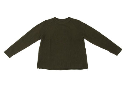 yoshie inaba L'EQUIPE Side Zip Rib Knit Sweater Size 38