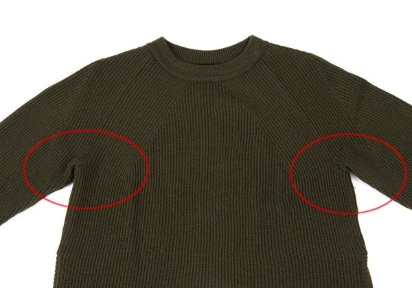 yoshie inaba L'EQUIPE Side Zip Rib Knit Sweater Size 38