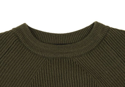 yoshie inaba L'EQUIPE Side Zip Rib Knit Sweater Size 38