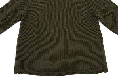 yoshie inaba L'EQUIPE Side Zip Rib Knit Sweater Size 38