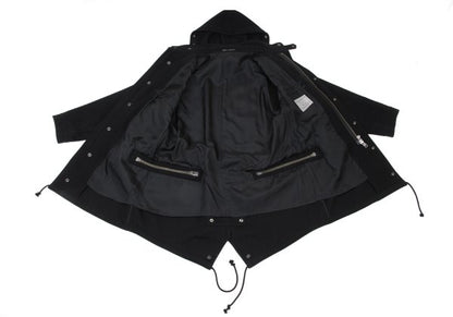 Yohji Yamamoto POUR HOMME 14AW Zip Melton Coat Black Size 1