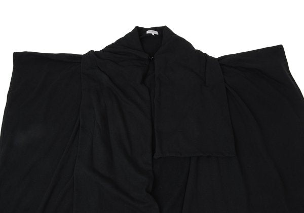 Yohji Yamamoto POUR HOMME 12AW Cotton Mantle Black Sweatshirt Size 3