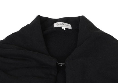 Yohji Yamamoto POUR HOMME 12AW Cotton Mantle Black Sweatshirt Size 3
