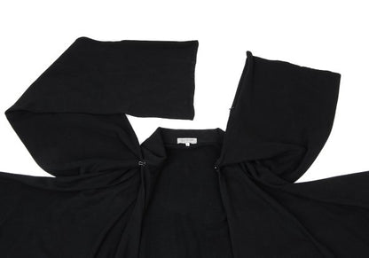 Yohji Yamamoto POUR HOMME 12AW Cotton Mantle Black Sweatshirt Size 3