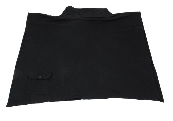 Yohji Yamamoto POUR HOMME 12AW Cotton Mantle Black Sweatshirt Size 3