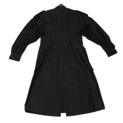 Y's.... 22AW Cotton Back Cut-off Double Coat Black Size 2