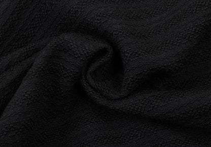 EPOCA Wool Knit Sideline Skirt Black Size 40