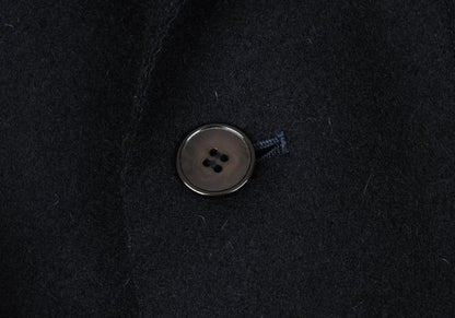 Yohji Yamamoto POUR HOMME 95AW Felt Wool Jacket Navy Size M