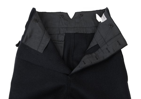 Yohji Yamamoto POUR HOMME 95AW Felt Wool Pants Blue Size M