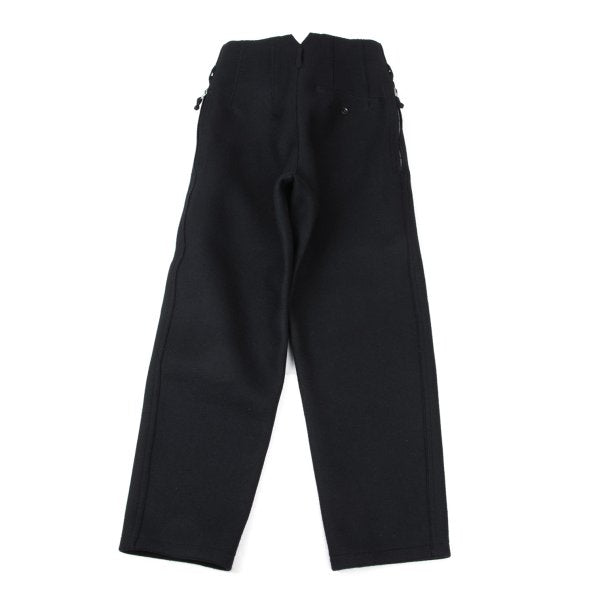 Yohji Yamamoto POUR HOMME 95AW Felt Wool Pants Blue Size M