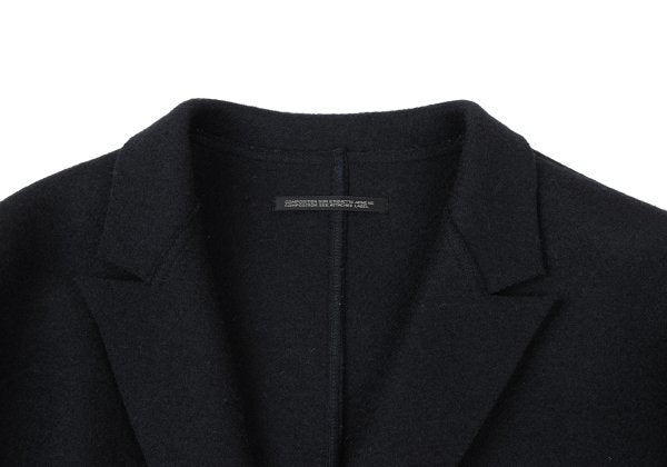 Yohji Yamamoto POUR HOMME 95AW Felt Wool Set-up Blue Size M