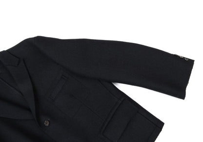 Yohji Yamamoto POUR HOMME 95AW Felt Wool Set-up Blue Size M