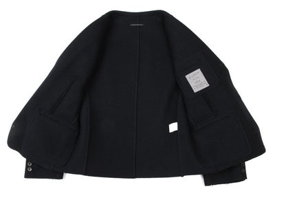 Yohji Yamamoto POUR HOMME 95AW Felt Wool Set-up Blue Size M
