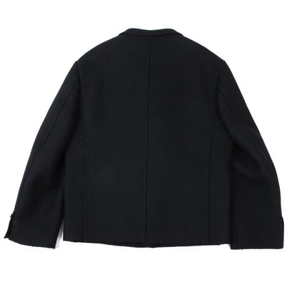 Yohji Yamamoto POUR HOMME 95AW Felt Wool Set-up Blue Size M