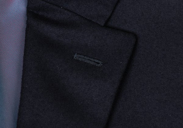 COMME des GARCONS HOMME PLUS Wool Button Blazer Navy Size M