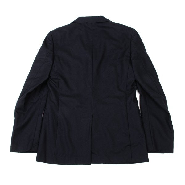 COMME des GARCONS HOMME PLUS Wool Button Blazer Navy Size M