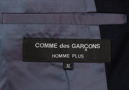 COMME des GARCONS HOMME PLUS Wool Button Blazer Navy Size M