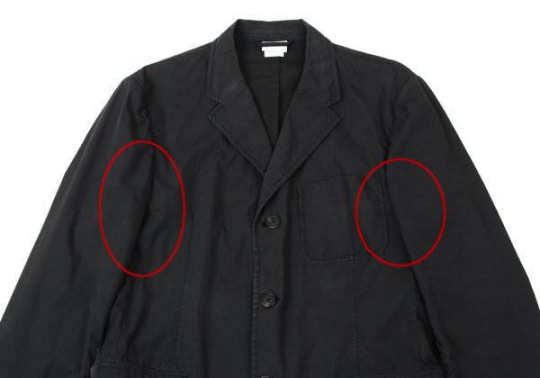 DRIES VAN NOTEN Cotton Blend Tailored Blazer Black Size M
