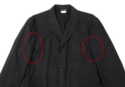 DRIES VAN NOTEN Cotton Blend Tailored Blazer Black Size M